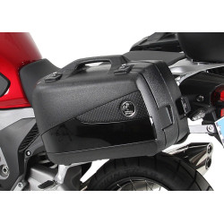 Kufry boczne Hepco & Becker Junior 40 Flash black (czarne, 2x 40 litrów)