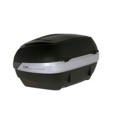 Kufer Givi V47NNT (czarny, 47 litrów, szare odblaski, pokrywa karbonowa)