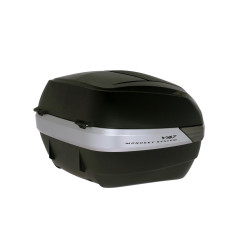 Kufer Givi V47NNT (czarny, 47 litrów, szare odblaski, pokrywa karbonowa)