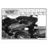 Stelaż pod sakwy do Honda CBF500 [04-07], CBF1000 [06-08] - Givi T218 (zgodny z Kappa TK218)