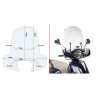 Szyba turystyczna Givi 6109A do KYMCO LIKE 125-150 (17-20)