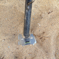 Poszerzenie stopki bocznej Givi ES6408 do Triumph Tiger Explorer 1200 (12-17) / Tiger 1200 (18)