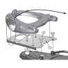 Stelaż pod kufer centralny do BMW F650GS / F700GS / F800GS / Adventure [08-17] - Givi SR5107 (zgodny z Kappa KR5107)