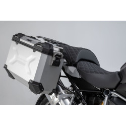 Zestaw aluminiowych kufrów bocznych Sw-Motech Trax ADV do BMW R1200GS LC - srebrne