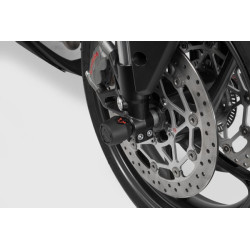 Crashpady na przednią oś Sw-Motech do Triumph Tiger Street Triple
