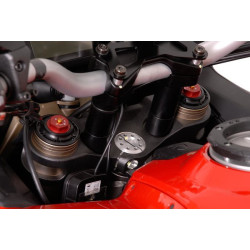 Podwyższenie kierownicy Sw-Motech 30mm do Ducati Multistrada 1200 /S [10-14] - czarne