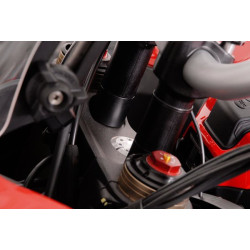 Podwyższenie kierownicy Sw-Motech 30mm do Ducati Multistrada 1200 /S [10-14] - czarne