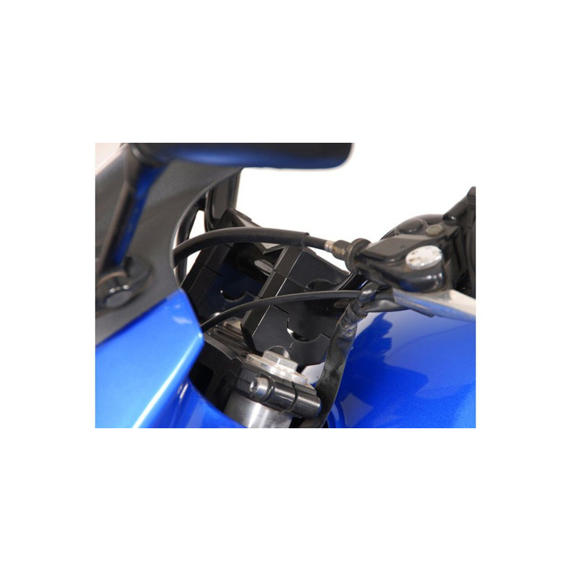 Podwyższenie kierownicy SW-MOTECH 20mm do Kawasaki Z750 /S [04-06] - czarne