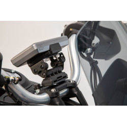 Uchwyt nawigacji na kierownicę Sw-Motech do Moto Guzzi V85 TT (19-)
