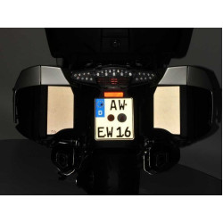 Odblaskowe naklejki Wunderlich na kufry do BMW R1200RT LC
