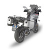 KAPPA KUFRY BOCZNE 36L MONOKEY KMS36A K'MISSION ALUMINIOWE (PARA   2 SZT) + DODATKOWY ZAMEK - DO STELAŻY BOCZNYCH KL, KLR, KLO,