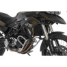 Gmole górne ze stali nierdzewnej, czarne, BMW F700GS, F800GS od 2013