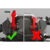 Adapter do regulacji przedniej szyby  Wunderlich do F 750 GS [18-]