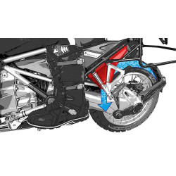 Osłona podnóżka pasażera (zestaw) do BMW R1250GS/ R1250GS Adventure/ R1200GS (LC) / R1200GS Adventure (LC)