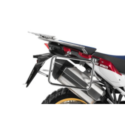Stelaż kufrów bocznych ze stali nierdzewnej, srebrny do Hondy CRF1000L Africa Twin (2018-) /CRF1000L Adventure Sports