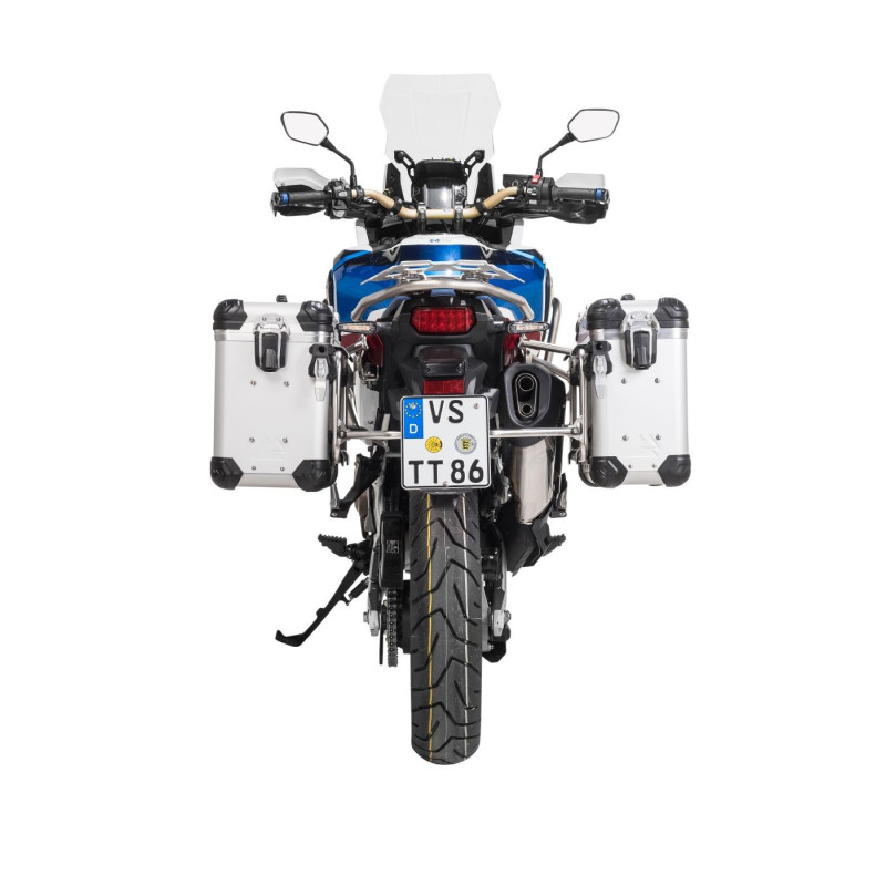 ZEGA Evo zestaw aluminiowych kufrów bocznych do Hondy CRF1000L Africa Twin (2018-) / CRF1000L Adventure Sports