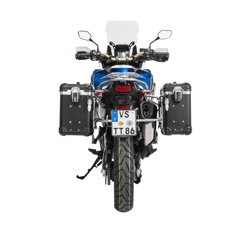 ZEGA Evo zestaw aluminiowych kufrów bocznych do Hondy CRF1000L Africa Twin (2018-) / CRF1000L Adventure Sports
