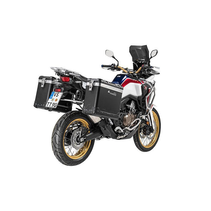 System aluminiowych kufrów bocznych ZEGA Pro do motocykli Honda CRF1000L Africa Twin (2018-) / CRF1000L Adventure Sports