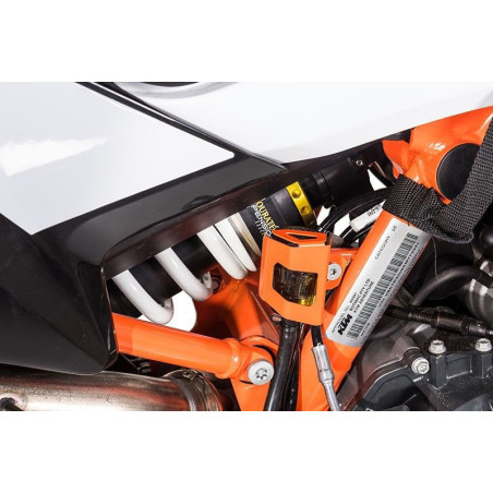 Osłona tylnego zbiorniczka hamulcowego, pomarańczowa do KTM 890 Adventure/ 890 Adventure R/ 790 Adventure / Adventure R/ 1290 S