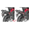 Stelaż pod kufry boczne Monokey do Yamaha MT-09 Tracer [15] - Givi PLXR2122 (zgodny z Kappa KLXR2122)