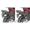 Stelaż pod kufry boczne Monokey do Yamaha MT-09 Tracer [15] - Givi PLXR2122 (zgodny z Kappa KLXR2122)