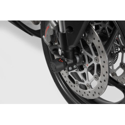 Crashpady na przednią oś Sw-Motech do Moto Guzzi V85 TT (19-)