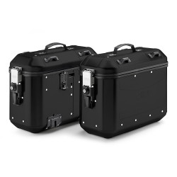 Kufry Givi DLMK36B TREKKER DOLOMITI Black Line (aluminiowe-czarne, 2x 36 litrów)