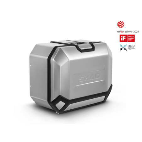 Kufry SHAD TR47 Terra (srebrne, boczne, 2 x 47 litrów)