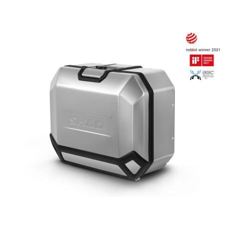 Kufry SHAD TR36 Terra (srebrne, boczne, 2 x 36 litrów)