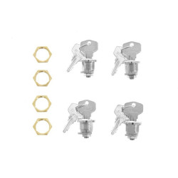 Zestaw 4 zamków montażowych do kufrów ZEGA Pro2/ZEGA Pro/ZEGA Mundo