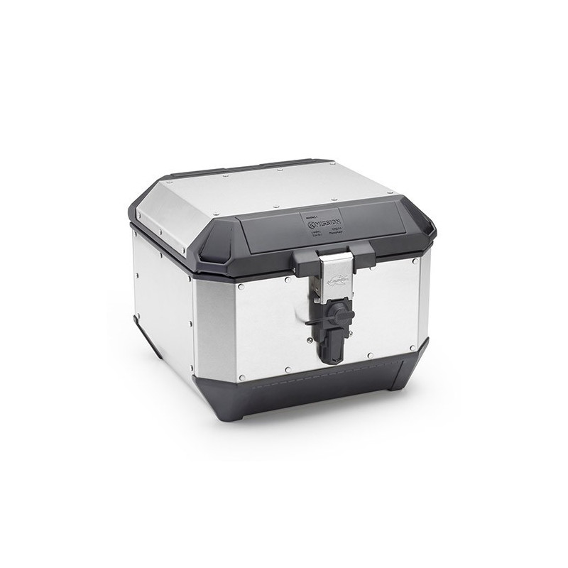KAPPA KUFER CENTRALNY 44L MONOKEY KMS44A K'MISSION ALUMINIOWY SREBRNY