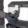 KAPPA KUFER CENTRALNY 44L MONOKEY KMS44A K'MISSION ALUMINIOWY SREBRNY