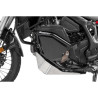 Skrzynka narzędziowa z kompletem gmoli dolnych DCT - czarne, stal nierdzewna do Hondy CRF1100L Africa Twin / CRF1100L Adventure