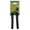 Pasy mocujące Rokstraps Strap It™ Pack Regulowane - czarne-  30-106 cm z pętlami