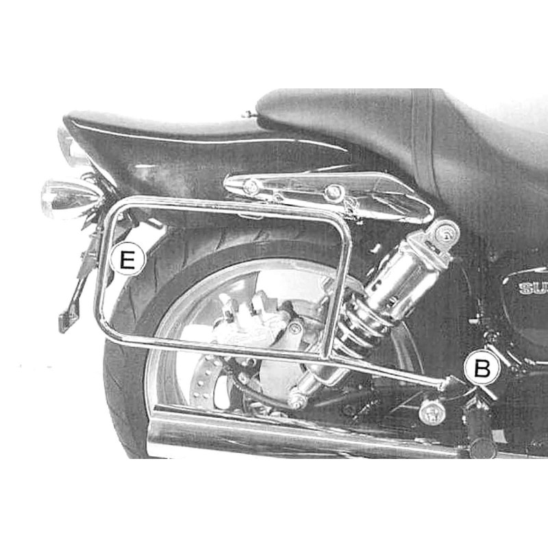 Stelaż boczny Hepco&Becker do Suzuki M 1600 Intruder [2005], Suzuki VZ 1600 Marauder [2004]