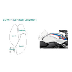 Folia ochronna zbiornika Wunderlich do BMW R1200R LC / R1250R