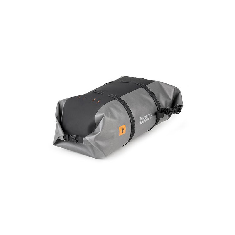 KAPPA TORBA / WAŁEK NA SIEDZENIE / BAGAŻNIK 45L 100% WODOSZCZELNA KOLOR CZARNO-SREBRNY (K' RUGGED) (61X34X23CM)
