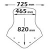 Szyba turystyczna Isotta do HONDA FORZA 125 [19-20] / 300 [13-17]