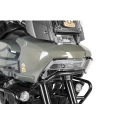 Osłona reflektora Makrolon z zapięciem na szybkozłączki do Harley-Davidson RA1250 Pan America „TYLKO DO UŻYTKU W TERENIE”
