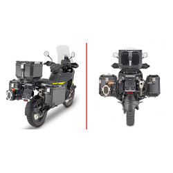 Kufry boczne Kappa KFR Husqvarna Norden 901 srebrne
