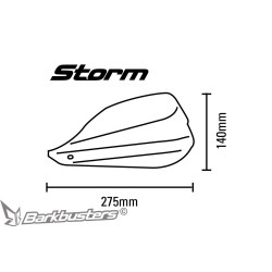 Handbary Barkbusters Storm BMW S1000XR [15-]