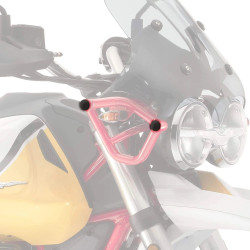 Zaślepki ramy Pyramid do Moto Guzzi V85TT [19-]