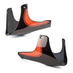 Pyramid Pług Metaliczny brńÖz/Metaliczny pomaraŇĄcz (Candytone Brown/Candytone Orange) Kawasaki Z 900 RS 2018-2020