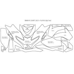 Folia ochronna Wunderlich do BMW R1250RT [21-]