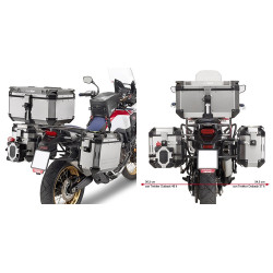 Stelaż pod kufry boczne Trekker Outback do Honda CRF1000L Africa Twin [16-] - GIVI PL1144CAM