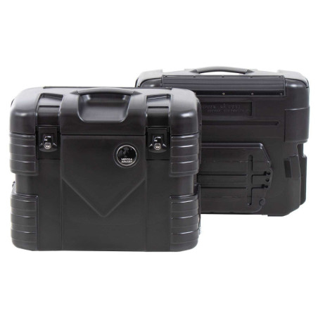 Kufry boczne Hepco & Becker Gobi black (czarne, 2x 37 litrów)