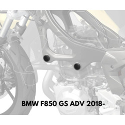 Zaślepki ramy Pyramid BMW F850 GS ADV 2018-