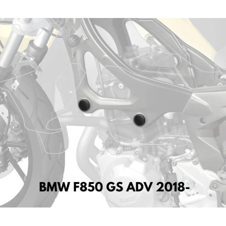 Zaślepki ramy Pyramid BMW F850 GS ADV 2018-