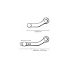 Dźwignia zmiany biegów Sw-Motech do BMW F 850 GS MG85 (K81) (20-23)