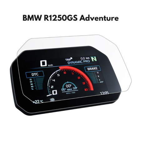 Folia ochronna na wyświetlacz Wunderlich do BMW R1250GS Adventure